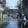 Kashmir Srinigar Dal Lake Canals